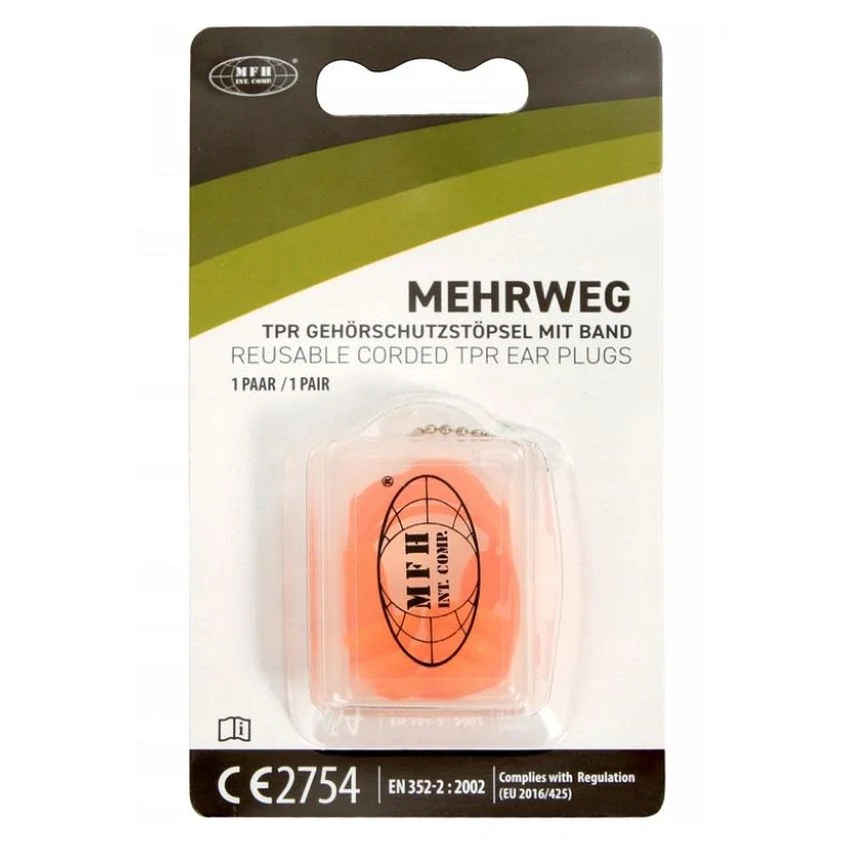 Chrániče sluchu ORANGE v krabičce MFH