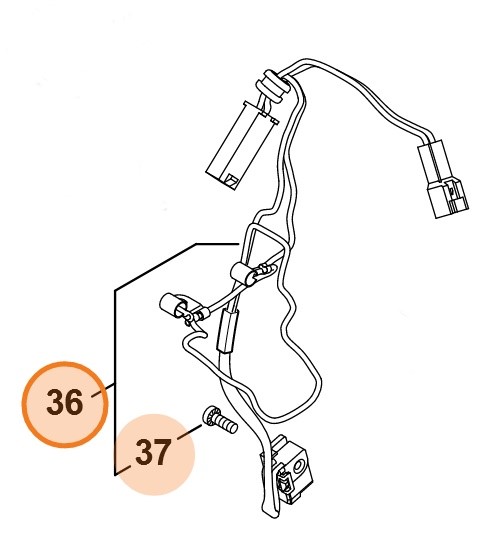 Kabelový svazek pro pilu STIHL MS 362 C (11404403012)