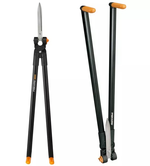 Nůžky na trávu a živý plot Fiskars PowerLever™ GS53 pákové (1001565)