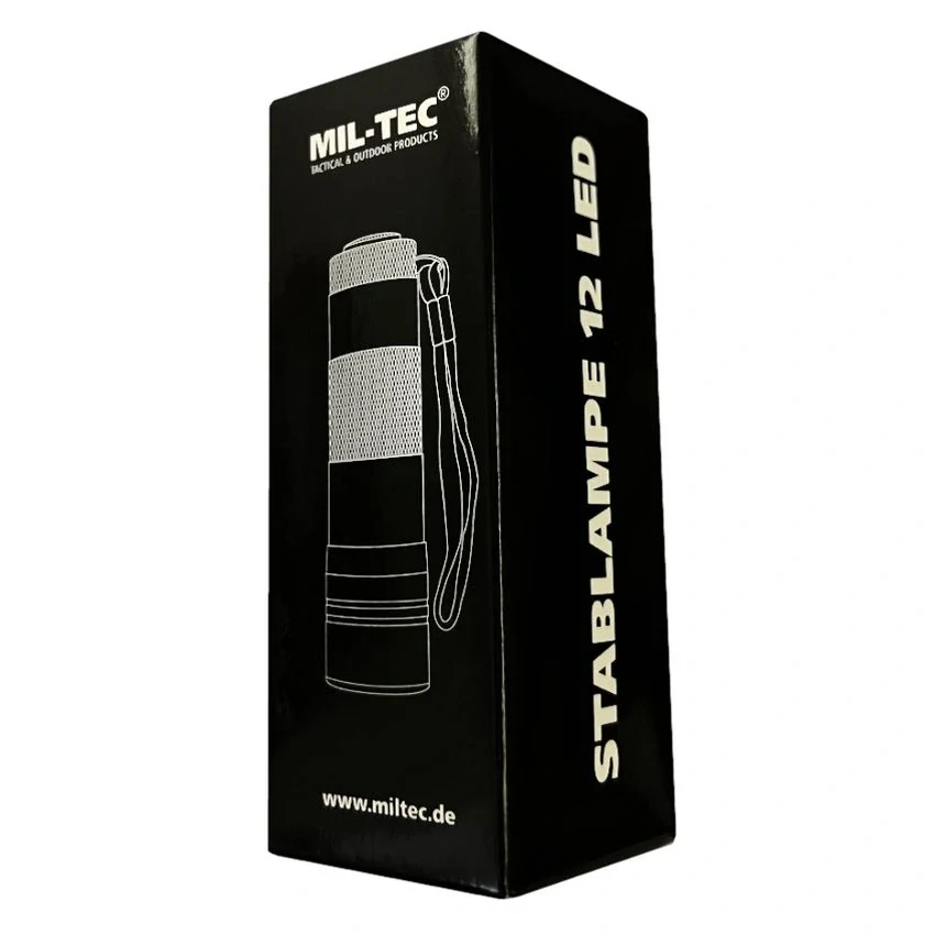 Svítilna 12 LED černá Mil-Tec