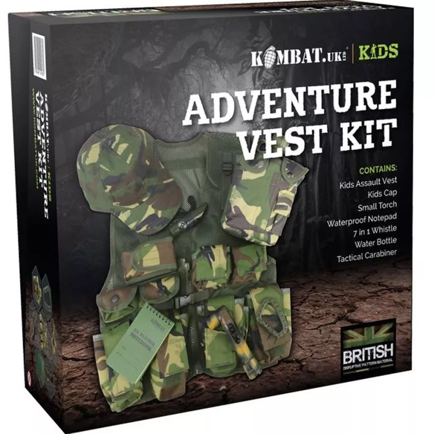 Dětský set ADVENTURE VEST KIT KOMBAT DPM