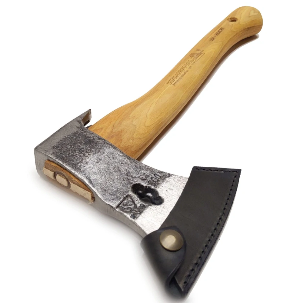 Sekera Krumpholz, tesař/kutil, 800 g hickory s pouzdrem (0360)