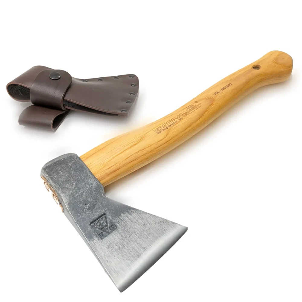 Sekera pytlácká KRUMPHOLZ 600 g, Hickory s pouzdrem (0108)