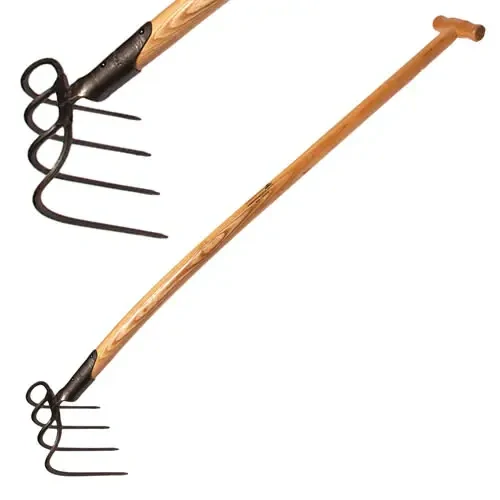 Zahradní kopáč  Krumpholz, 4 zuby, jasanová násada 136cm (1012)