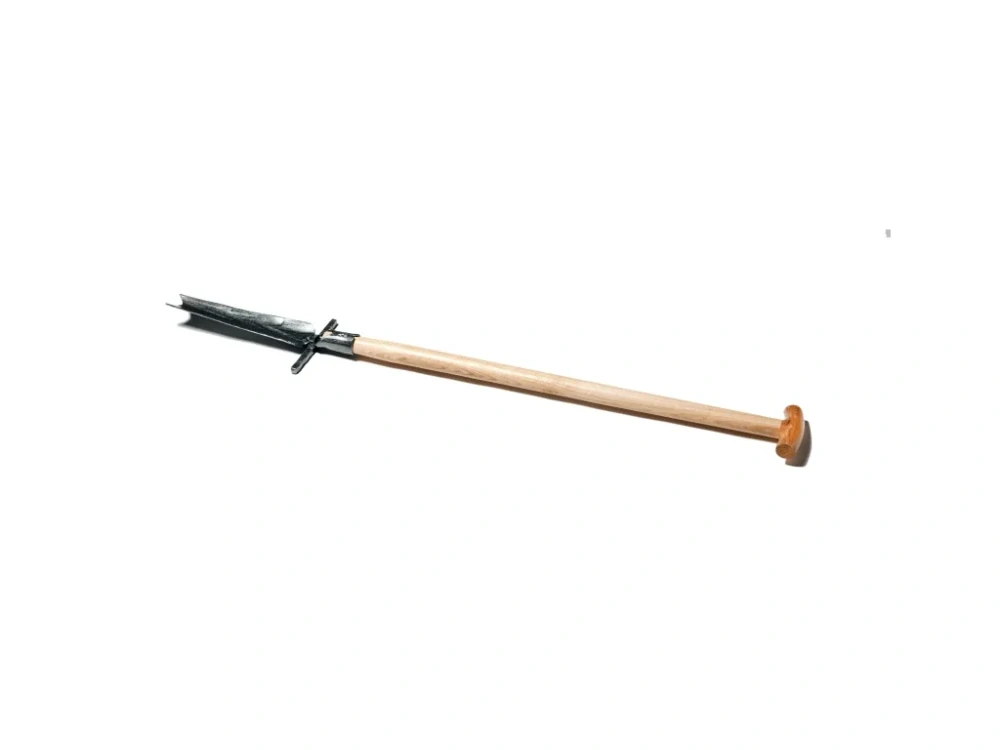 Štychar KRUMPHOLZ kovaný úzký, jasanová násada -T 118cm (1541)