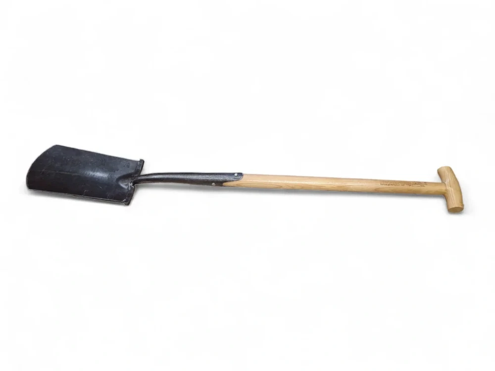 Rýč kovaný s nášlapem KRUMPHOLZ, Anglický typ, jasanová násada -T 110cm (1771)