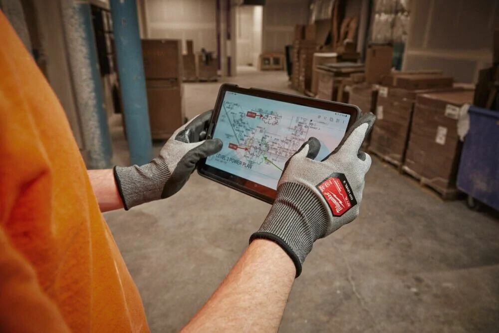 Milwaukee 12 párů rukavic proti proříznutí C s vysokou citlivostí velikost S