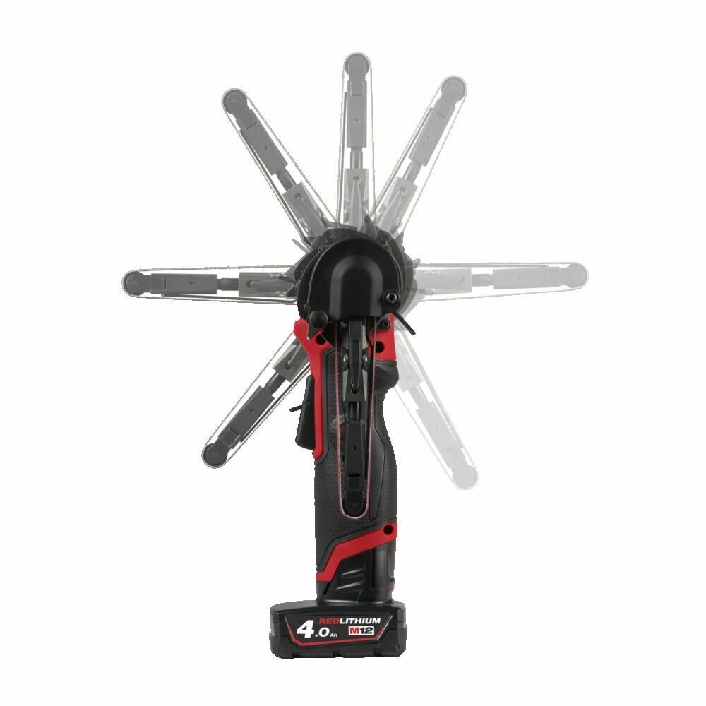 Milwaukee M12 FBFL10-402B pásová bruska 2× 4 Ah