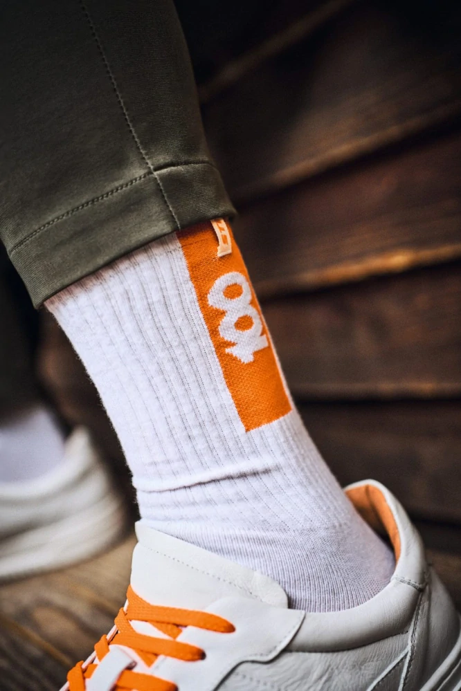Ponožky 100 let STIHL bílé (042150024)