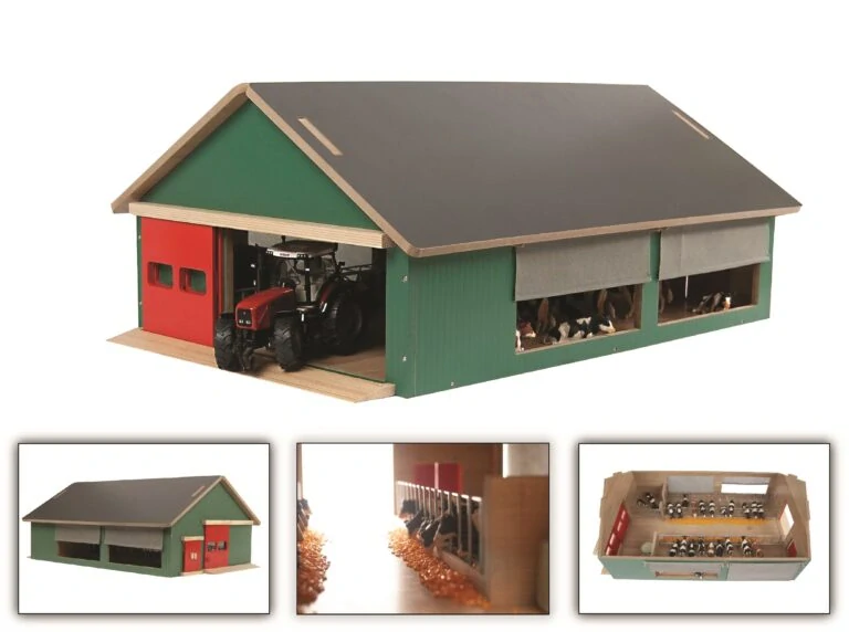 Stáj pro kravičky 1:32, 64x44x27cm (610250)