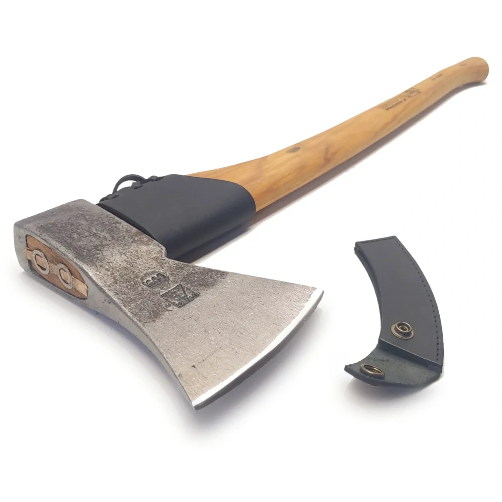 Dřevorubecká sekera s pouzdrem Krumpholz, 1600g hickory (0368)