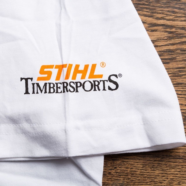 Tričko bílé STS Timbersports STIHL (04640021264) XXL