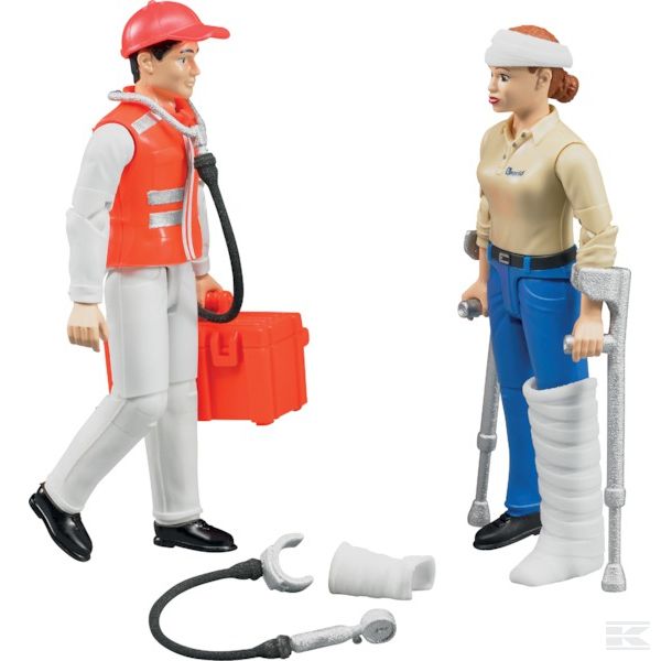 Set figurek záchranka Bruder 62710