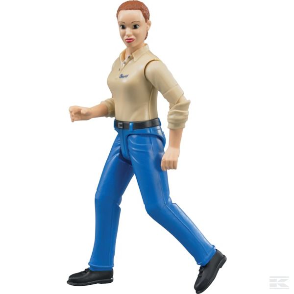 Žena modré kalhoty Bruder 60408