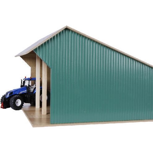 Nízká garáž 1:32 pro traktory Siku, 45x28x22cm (610192)