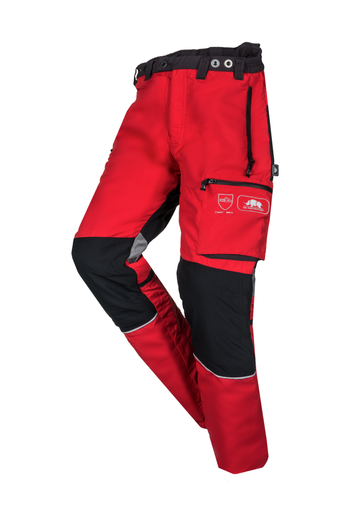 Protipořezové kalhoty SIP, tř. 1, Innovation 1SPV, červené