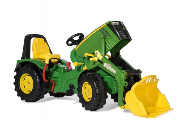 X-Trac Premium JD 8400R nakladač, brzda a řazení Rolly Toys (65107)
