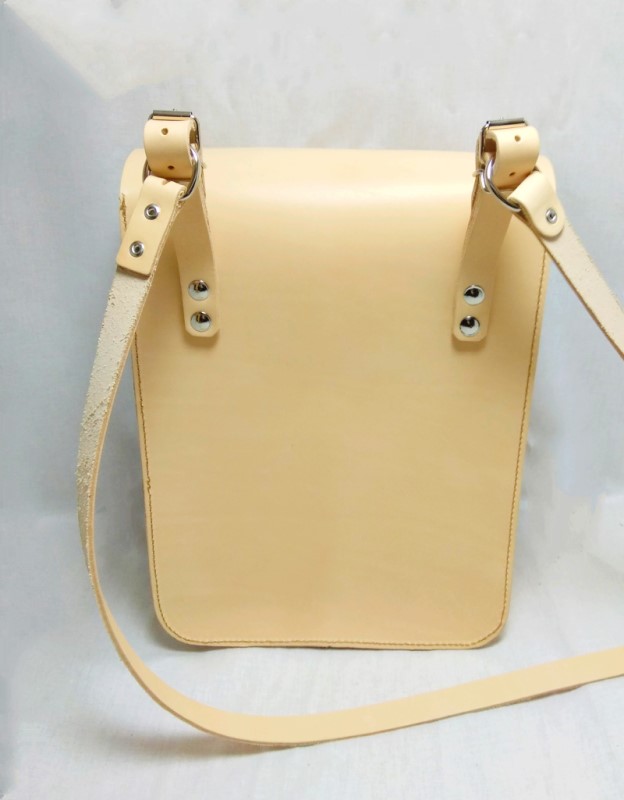 Brašna pro myslivce z hovězinové kůže 34x26x10 cm