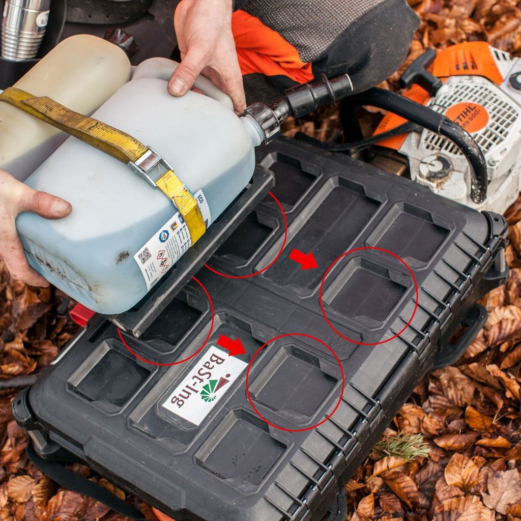Přenášecí sada pro mechanický klín BaSt-Ing ValFast a kanystr
