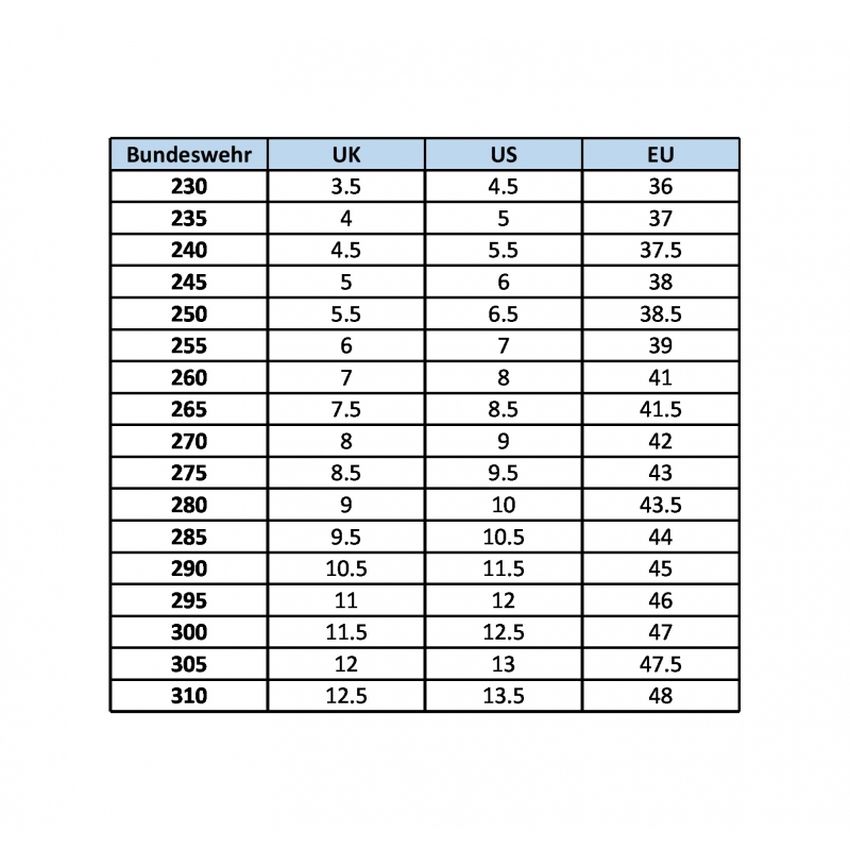 Boty Jungle orig. Bundeswehr HAIX vel. 7