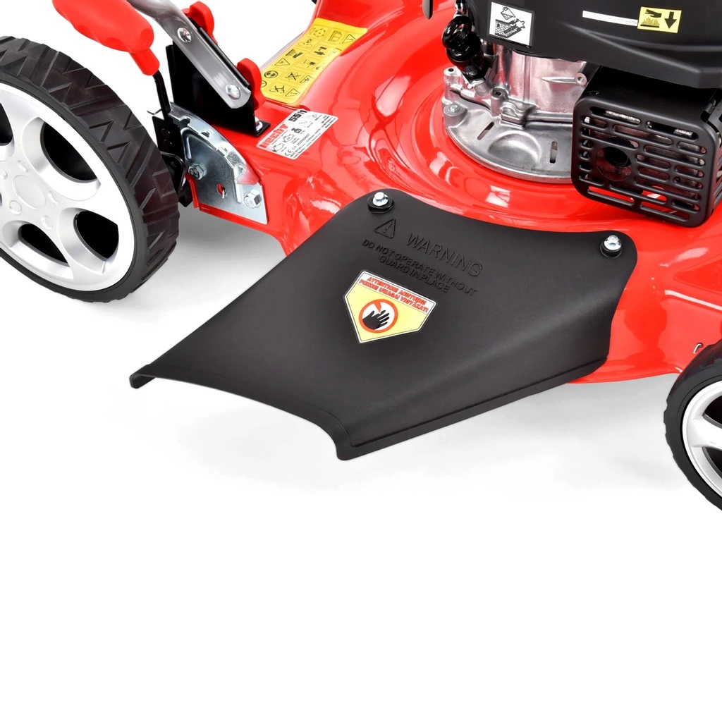 Motorová benzínová mulčovací sekačka bez pojezdu - HECHT 5511