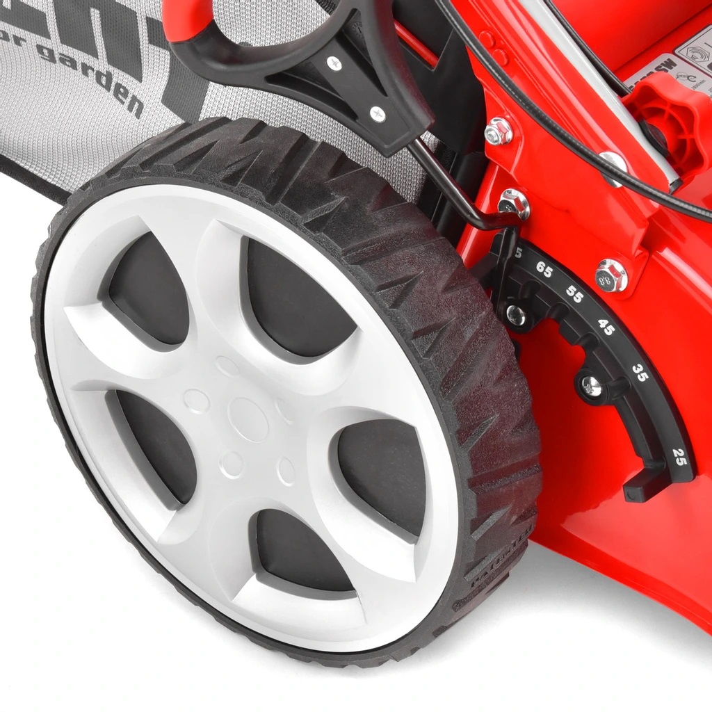 Tříkolová motorová benzínová sekačka s pojezdem - HECHT 5483 SW 5 in 1