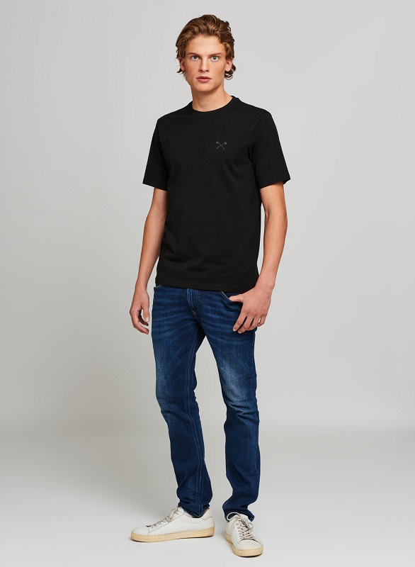 Pánské tričko s krátkým rukávem SMALL AXE černé STIHL (042050029) M