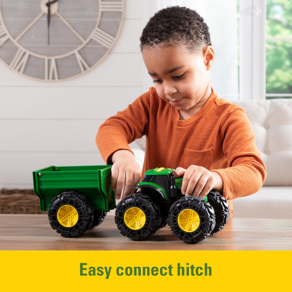 Traktor s přívěsem John Deere se zvuky Tomy (47353)