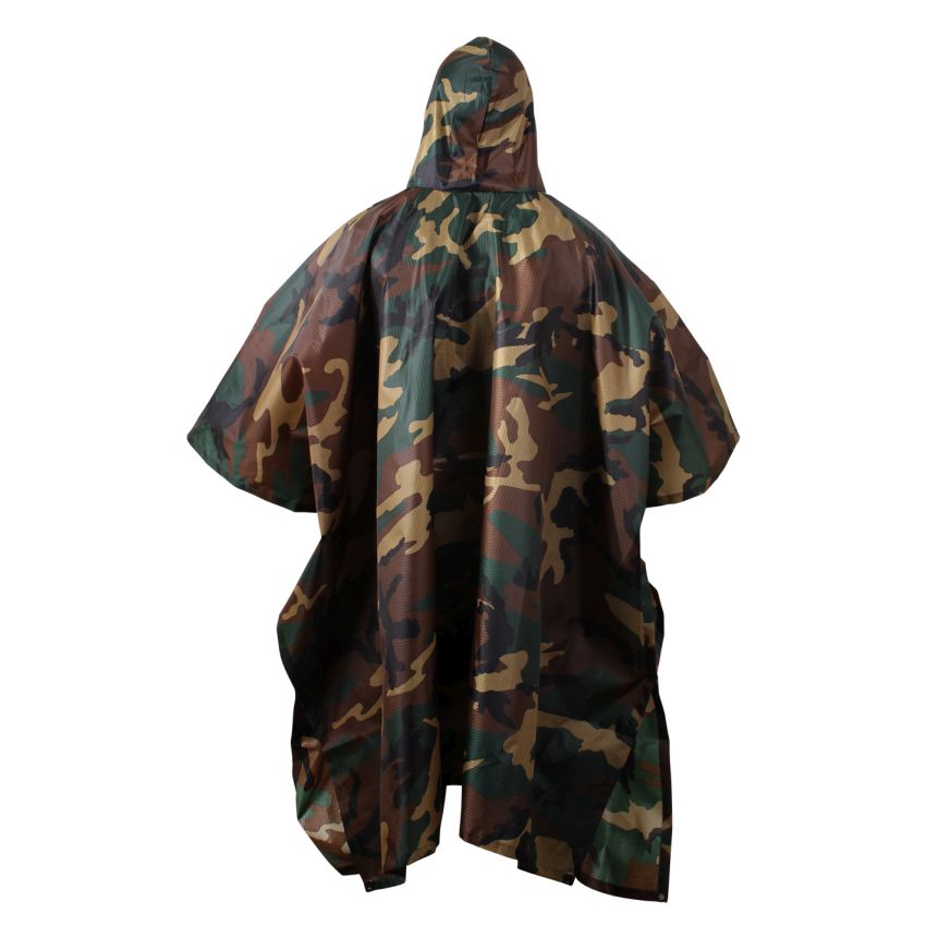 Poncho styl US ARMY woodland ROTHCO