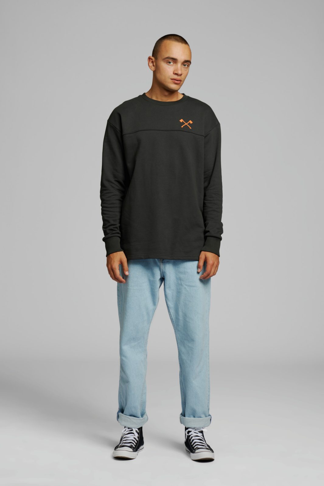 Mikina SMALL AXE TIMBERSPORTS® šedá STIHL (042130057)