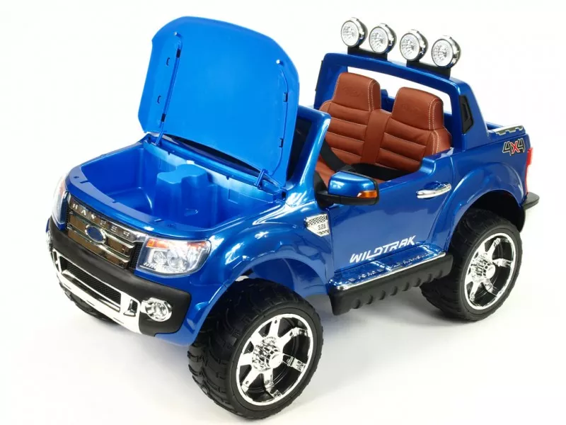 Dětské vozítko HECHT - FORD RANGER WILDTRAK BLUE - akumulátorové autíčko
