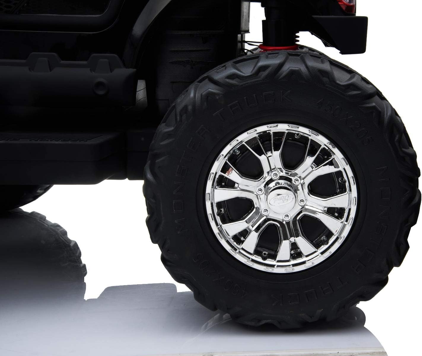 Dětské vozítko HECHT - FORD RANGER MONSTER TRUCK WHITE - akumulátorové autíčko