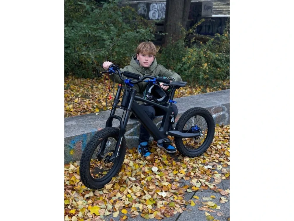 E-motorka pro děti Push Maxi 18 PRO