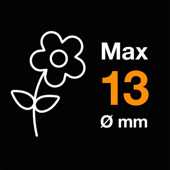 Dvoubřitové floristické, prostříhávací nůžky na květiny Fiskars Solid™ SP141 (1051601)