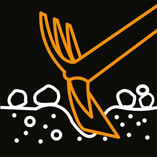 Malá motyčka Fiskars Solid™ (1072100)