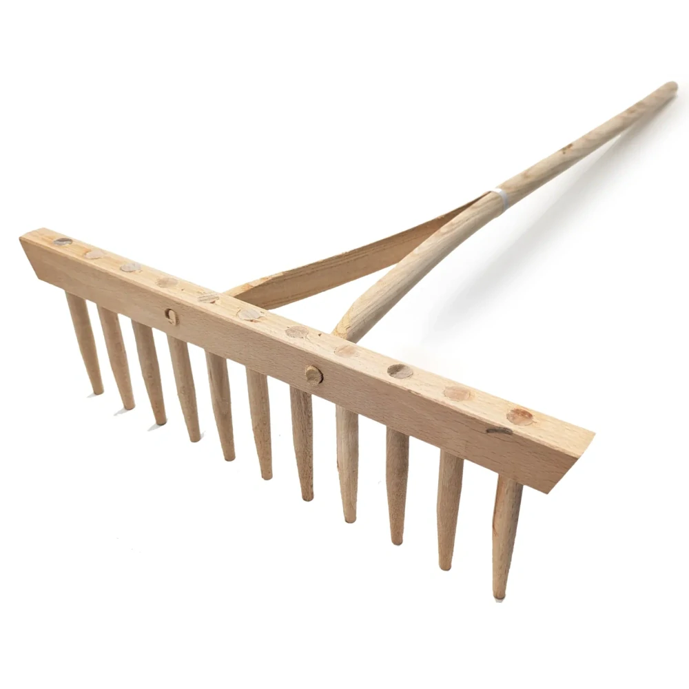Hrábě dřevěné JUNIOR, Krumpholz 11 zubů, 95 cm  (1759)