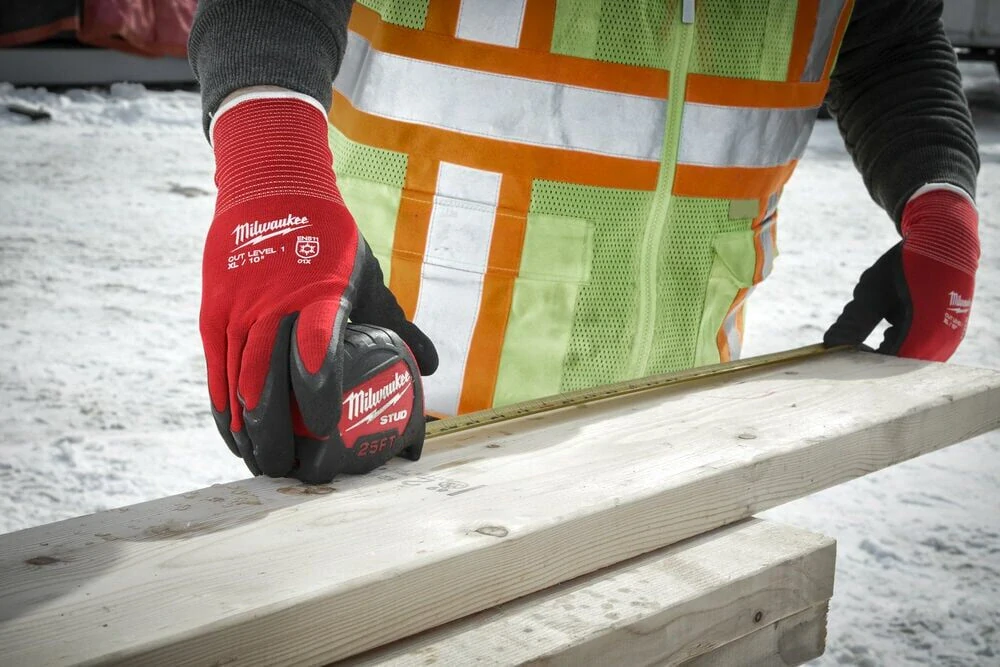 Milwaukee 72 párů zimních rukavic odolných proti proříznutí Stupeň 1 velikost L