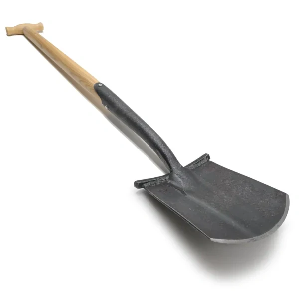 Rýč kovaný anglický dámský KRUMPHOLZ s nášlapem, jasanová násada 105cm (1346)