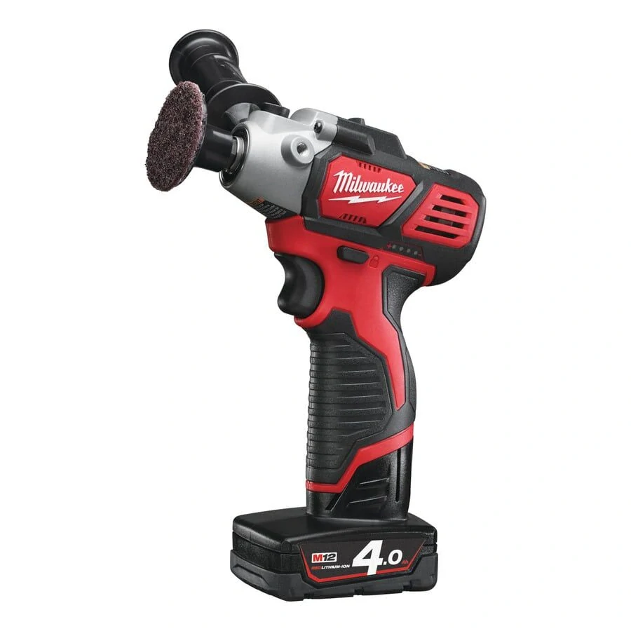 Milwaukee M12 BPS-421X leštička/bruska 2× aku