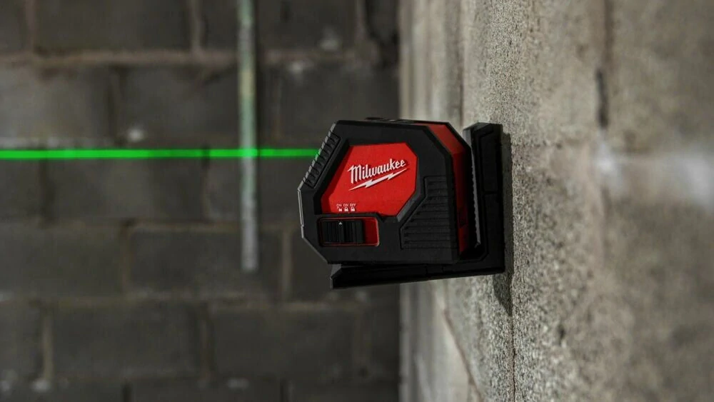 Milwaukee CLL-C zelený křížový laser