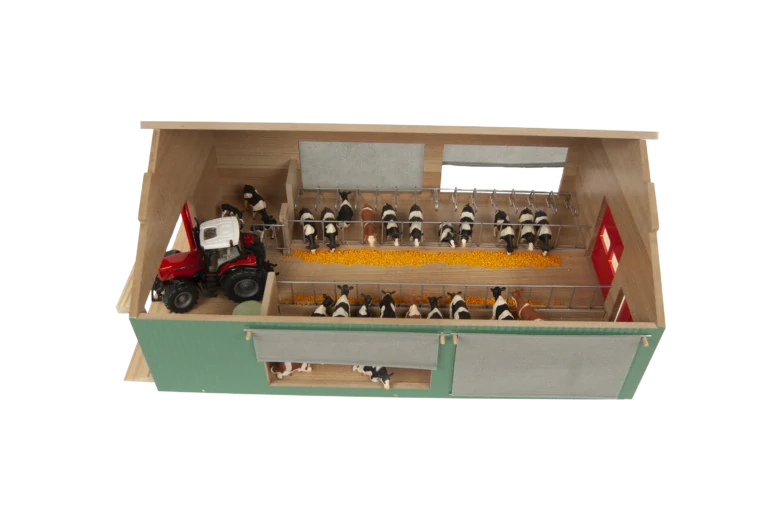 Stáj pro kravičky 1:32, 64x44x27cm (610250)
