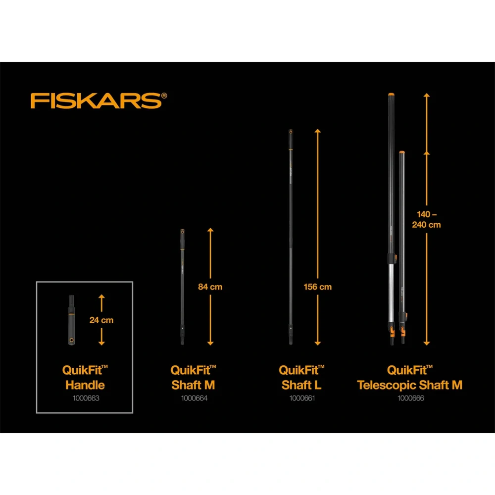 Násada krátká Fiskars QuikFit™ S (1000663)