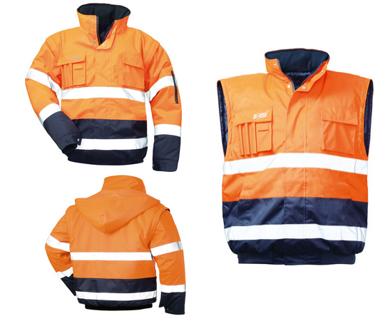 Reflexní bunda pilot Feldtmann Otto (PRA-3897) XL