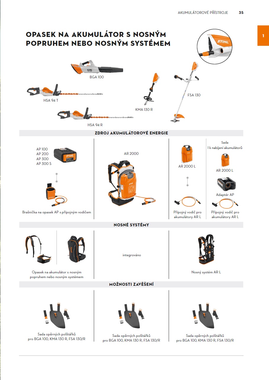 STIHL Set akumulátoru AR 2000 L (48712000008)