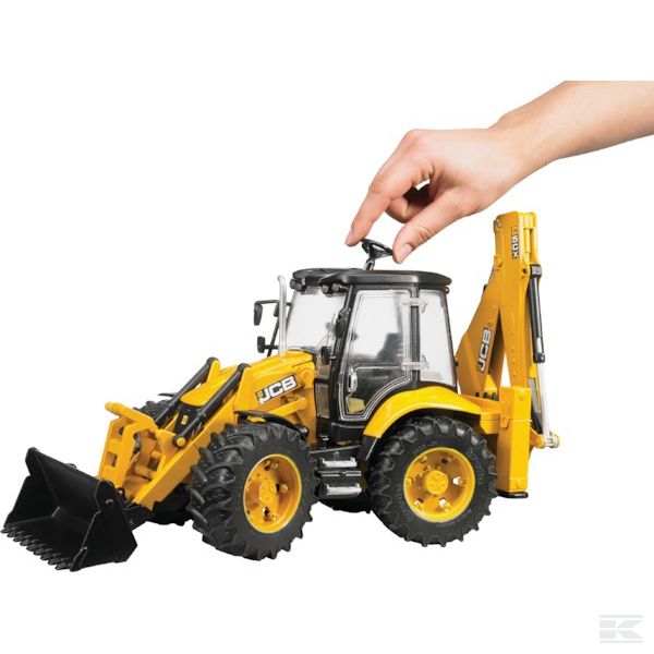 Rýpadlo s čelním nakladačem JCB 5CX ECO Bruder 02454