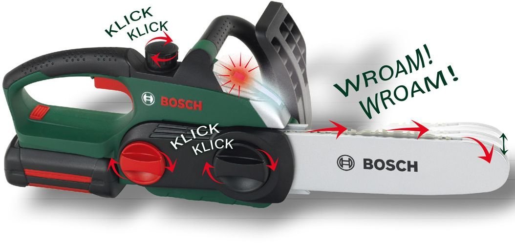 Dětská řetězová pila s příslušenstvím Bosch II Klein (8532)