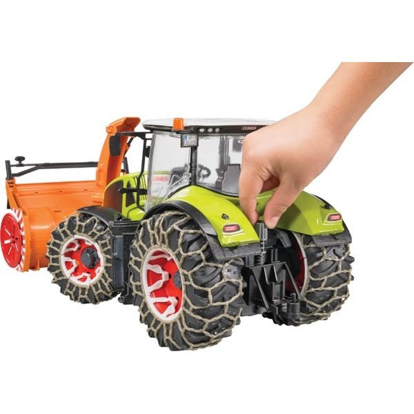 Traktor Claas Axion 950 sněhová fréza - Bruder 03017