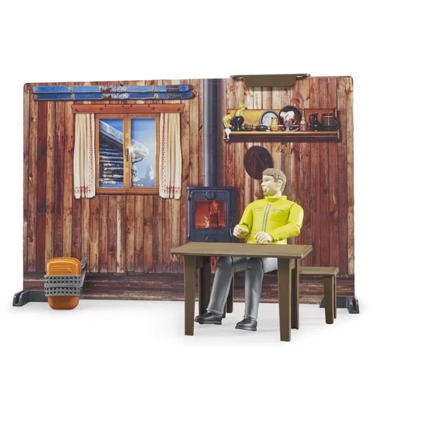 Chata se sněžným skútrem B-World Bruder (63102)