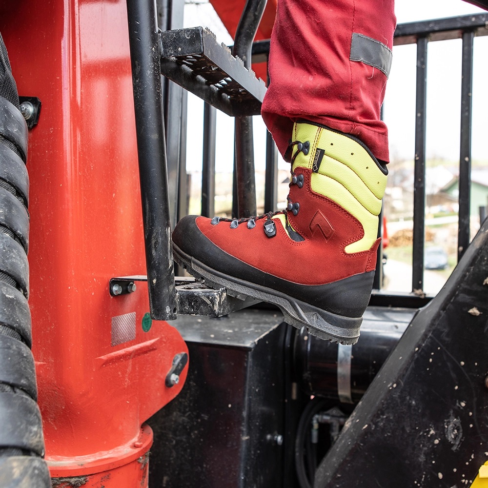 Protipořezová obuv Haix Protector Forest 2.1 GTX červená (PR-00769755) 45