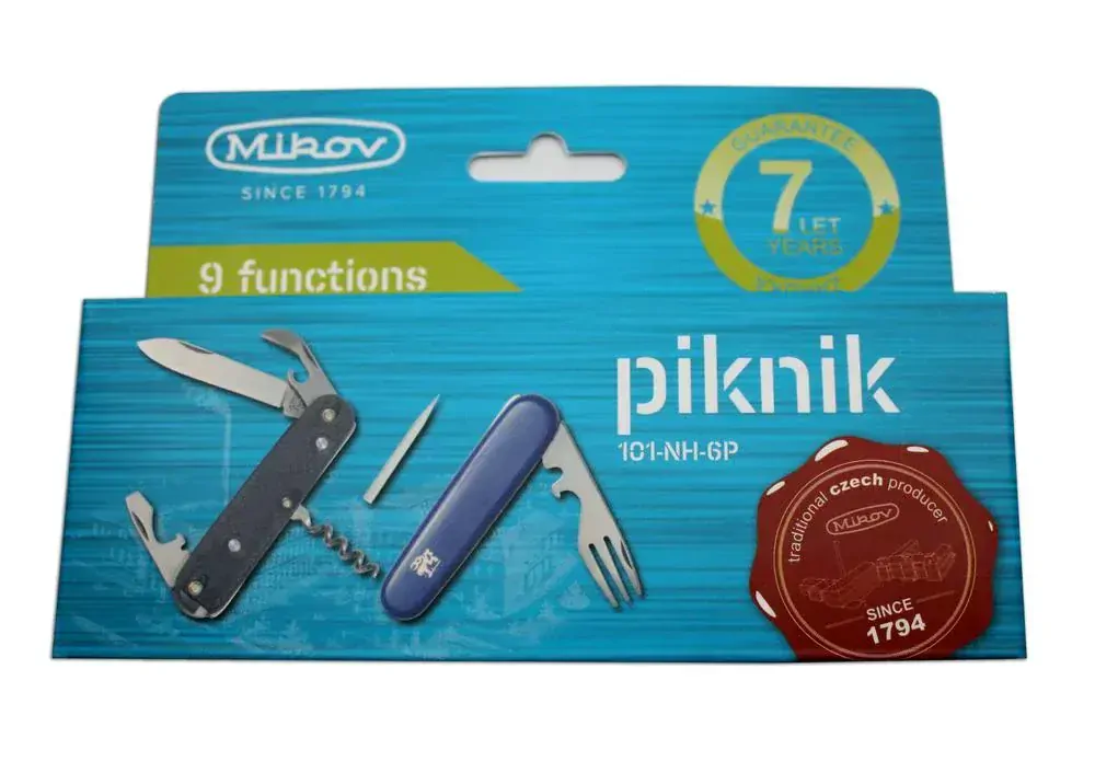Kapesní zavírací nůž - Piknik Mikov 101-NH-6P